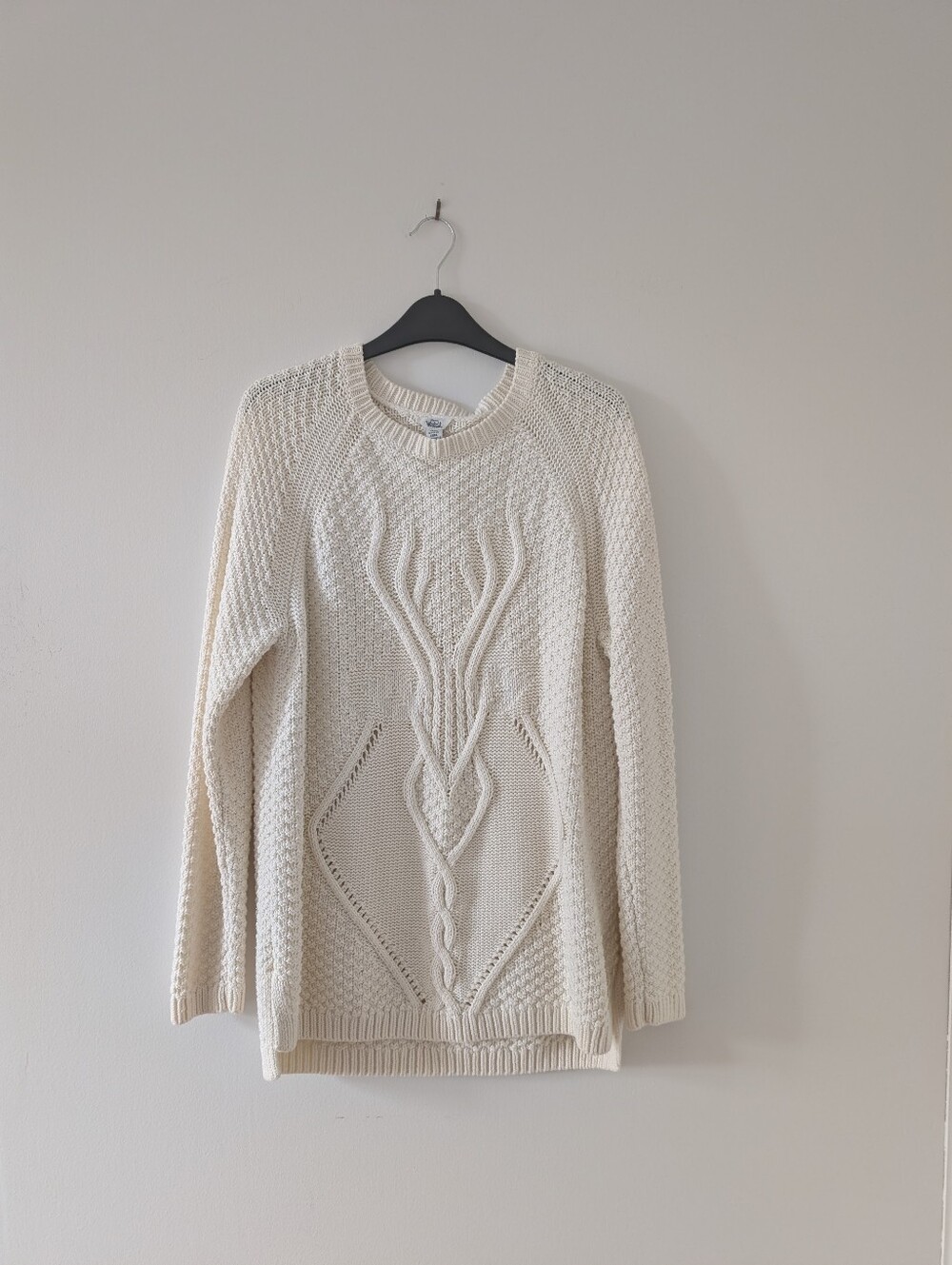 Woolrich Cable-Knit Crewneck Sweater